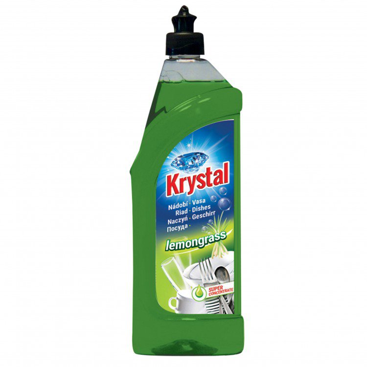 Krystal na nádobí Lemongras 750ml | Čistící a mycí prostředky - Saponáty - Saponáty na nádobí Krystal na nádobí Lemongras 750ml | Čistící a mycí prostředky - Saponáty - Saponáty na nádobí